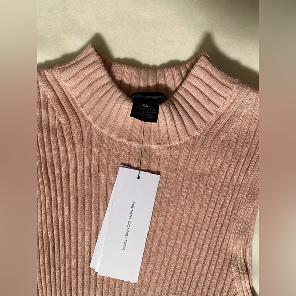 French Connection Judie Ribbed Vest NWT Sz S - Picture 3 of 4